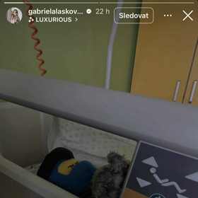 Gabriela Lašková se na Instagramu svěřila, že jeden ze tří synů je v nemocnici.