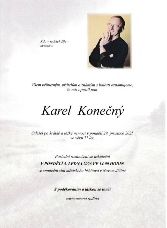 Parte Karla Konečného.