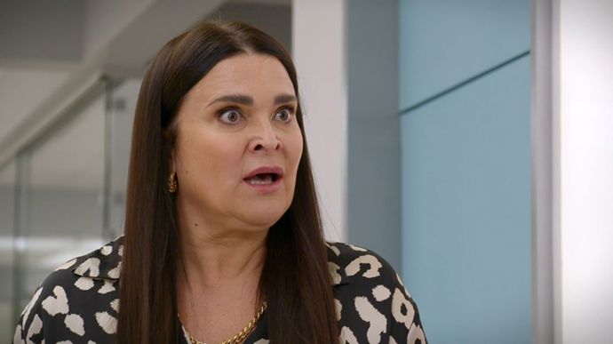 A takhle známe Mahulenu v seriálu Ordinace v růžové zahradě. 