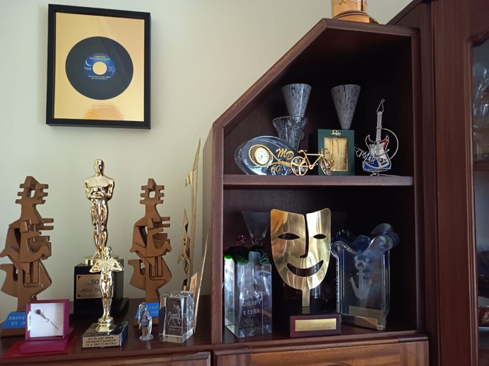 Zlatá maska patří k ceně od Instagramu, ostatní ceny jsou jak od nás, tak z mezinárodních festivalů, ať už to bylo Německo, Egypt, Jugoslávie.