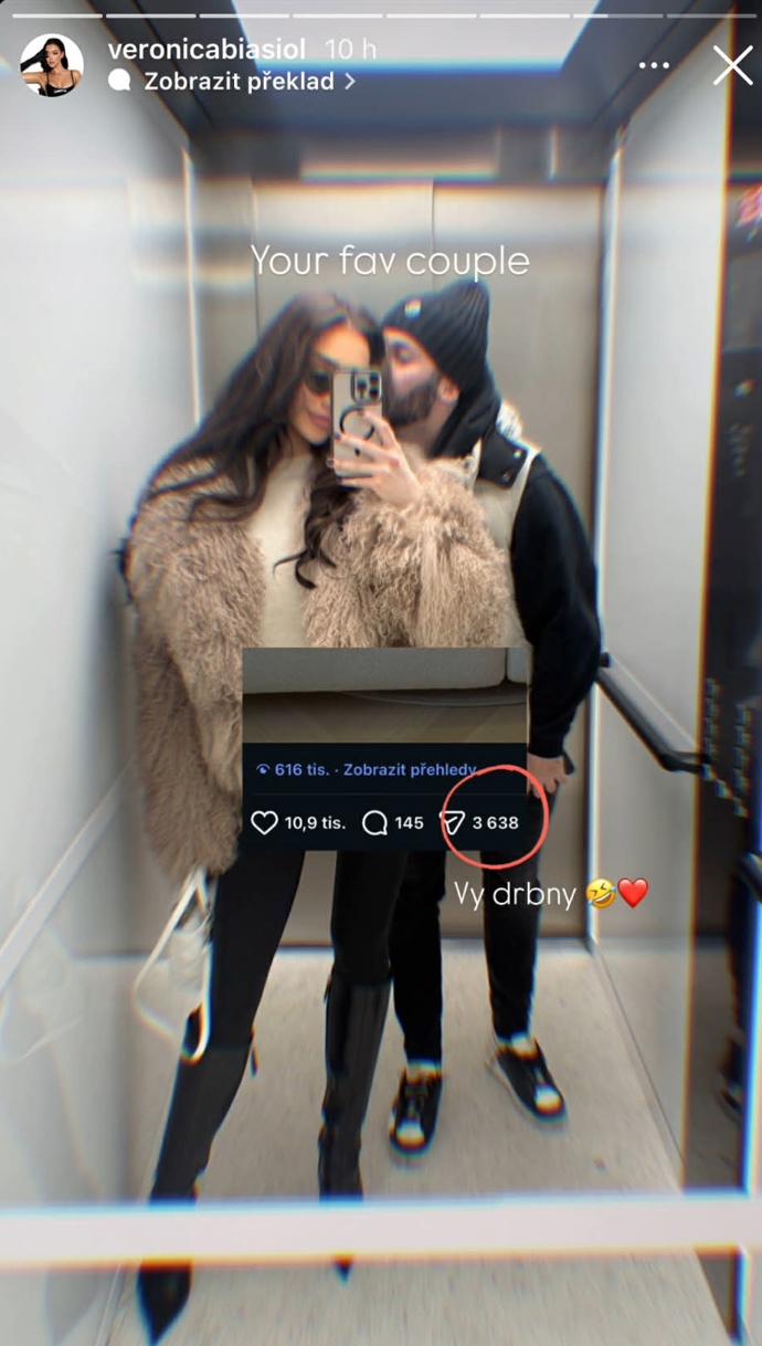 Veronica Biasiol a Matěj Dejdar si moc dobře uvědomují, jak moc je jejich vztah propíraný. 