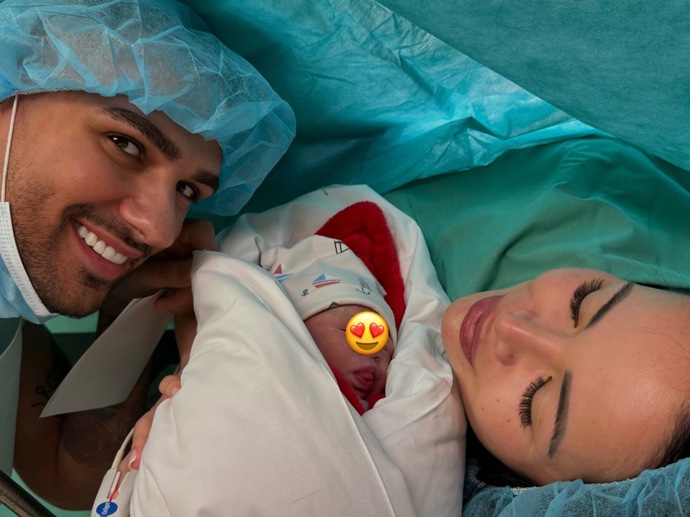 Kerol Nguyen porodila holčičku jménem Celine.