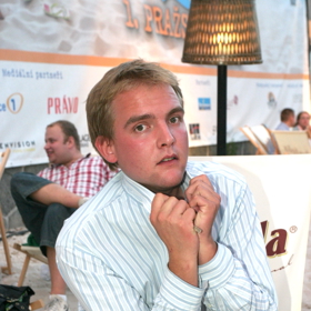 Moderátor Libor Bouček na archivním snímku z roku 2005.