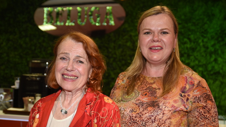 Iva Janžurová se svou dcerou Sabinou Remundovou.