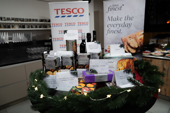 Tesco Finest: Luxusní chutě pro sváteční stůl i pod stromeček