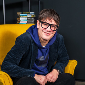 David Kraus v pořadu eXtra Host.