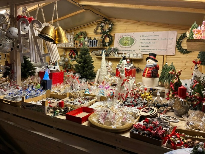Nakoupit si zde můžete různé dobroty i řemeslné výrobky.