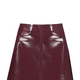 Koženková mini sukně, F&F, 649 Kč