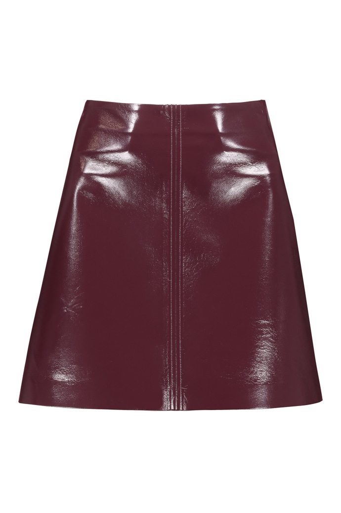 Koženková mini sukně, F&F, 649 Kč