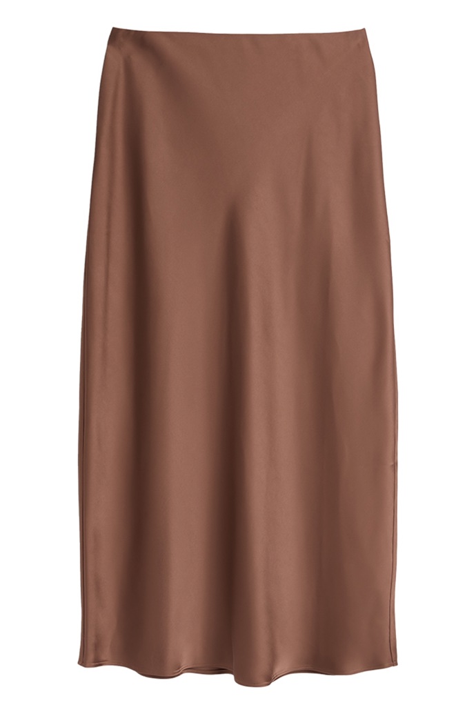 Saténová sukně, F&F, 799 Kč