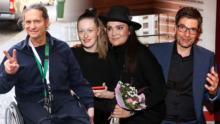 Handicapované celebrity mají obdiv.