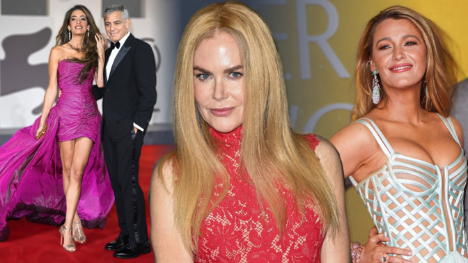 Největší trapasy roku 2025: Zmáčená Amal Clooney, špinavé podpaží Blake Lively a zlobivá paruka Nicole Kidman