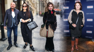 Módní policie z večírku Ordinace: Mahulena Bočanová přidala trendy síťovinu do mokasín, Zlata Adamovská oblékla mikinové šaty