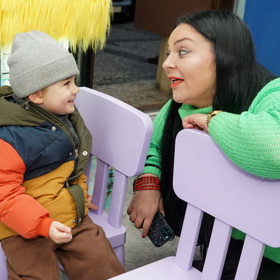 Marie Fasorová s Hubertem Kotkem.