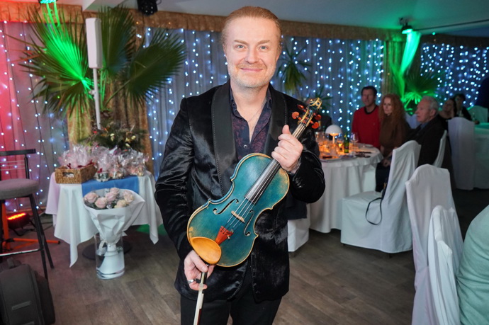 Pavel Šporcl na křtu kalendáře Jakuba Ludvíka.