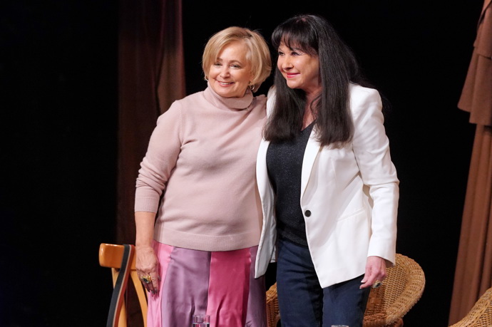 Jana Nagyová s Dagmar Patrasovou u Aleše Cibulky.