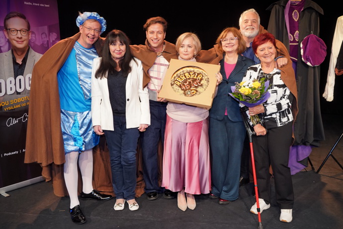 Dagmar Patrasová a spol z pohádky Arabela. 