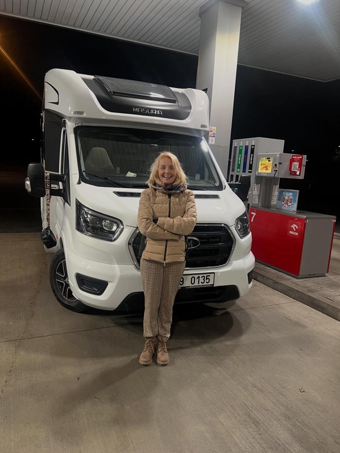 Žilková ukázala luxusní karavan.