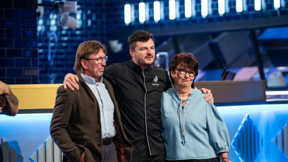 FOTO: Roman Staša s rodiči.