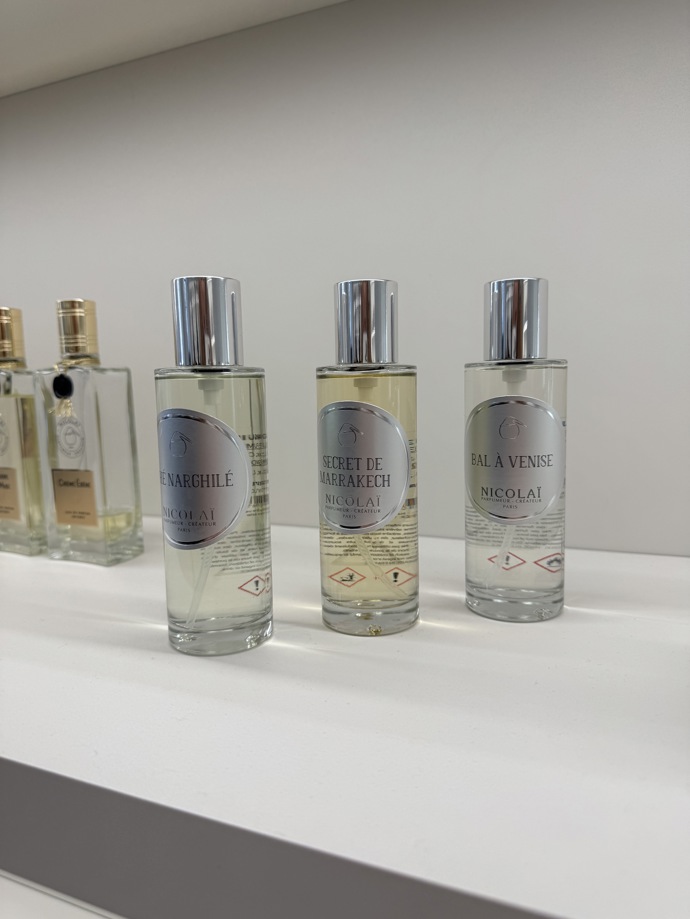 V butiku najdete i krásné niche parfémy značky Nikolai Parfums.