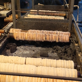 Nechybí ani "tradiční" trdelník.