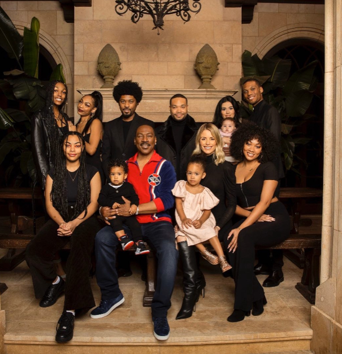 Rodina Eddieho Murphyho. 