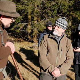 Petr Pavel v Krkonoších. 