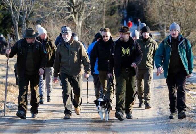 Petr Pavel si v Krkonoších dopřál túry. 