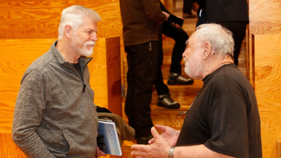 FOTO: Petr Pavel se dobře bavil.