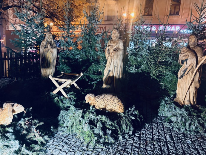 Po celém Písku si můžete prohlédnout originální betlémy.