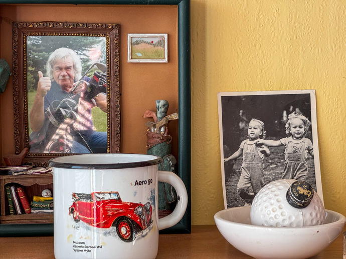 Fotečka Petrových dvojčat, kluků, když byli malí.