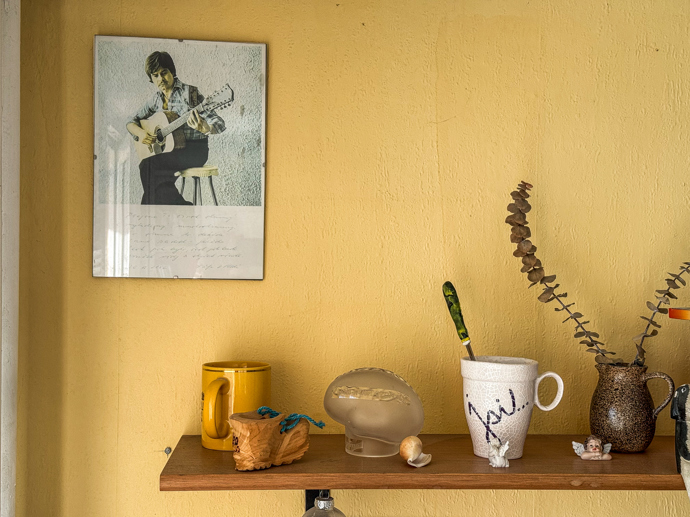 Petr Rezek s kytarou