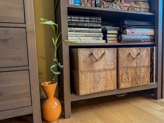 Všechno tady má své místo.