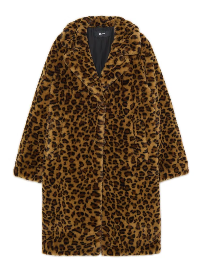 Kabát z imitace kožešiny, CROPP, 1399 Kč