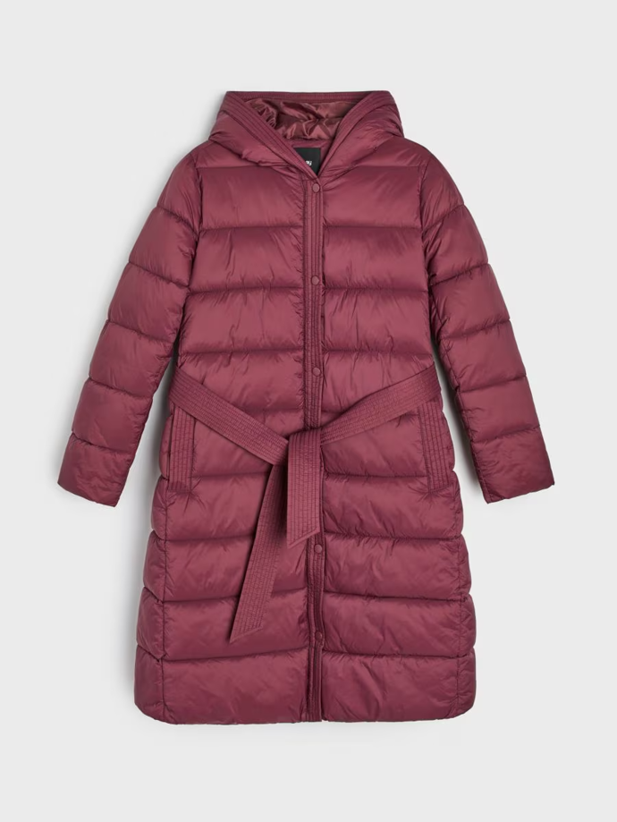 Bunda puffer s kapucí, Sinsay, 699 Kč