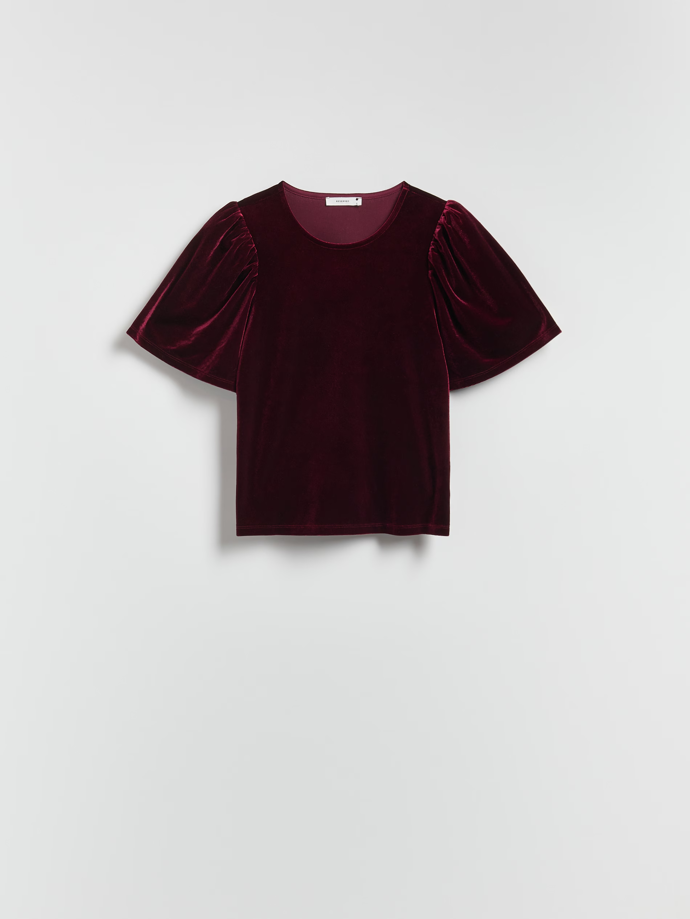 Halenka s balonovými rukávy, Reserved, 399 Kč