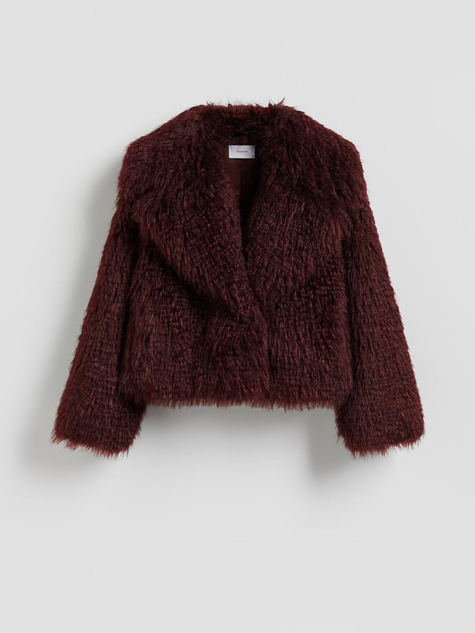 Bunda z imitace kožešiny, Reserved, 2599 Kč