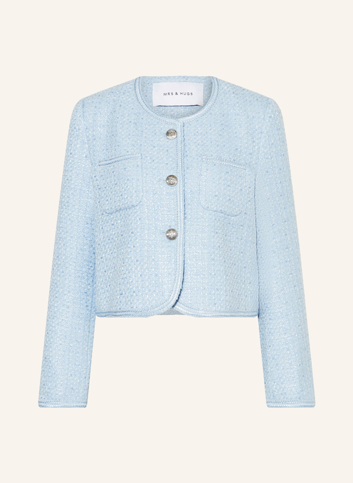 Bunda hranatého střihu z buklé, MRS & HUGS, 3 250 Kč