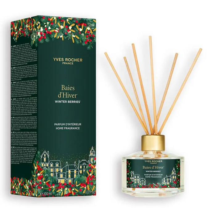 Vůně do interiéru s vanilkou, zimními plody a květinovými tóny, Yves Rocher, 599 Kč