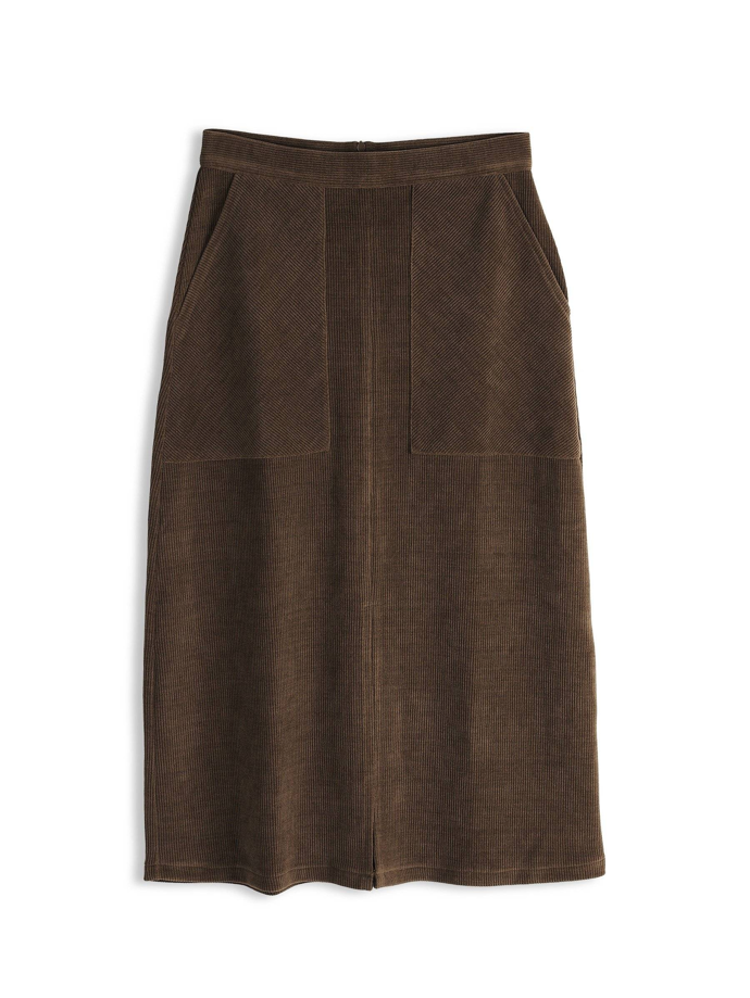 Manšestrová midi sukně, GATE, 438 Kč