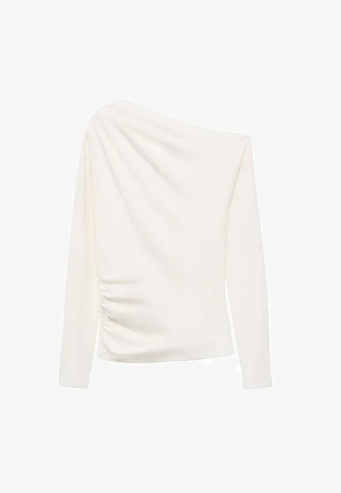 Asymetrický top s dlouhým rukávem, Mango, 599 Kč