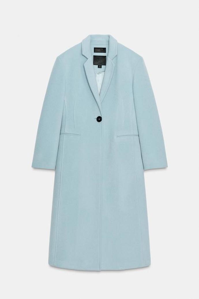 Kabát s vlnou, Zara, 4599 Kč