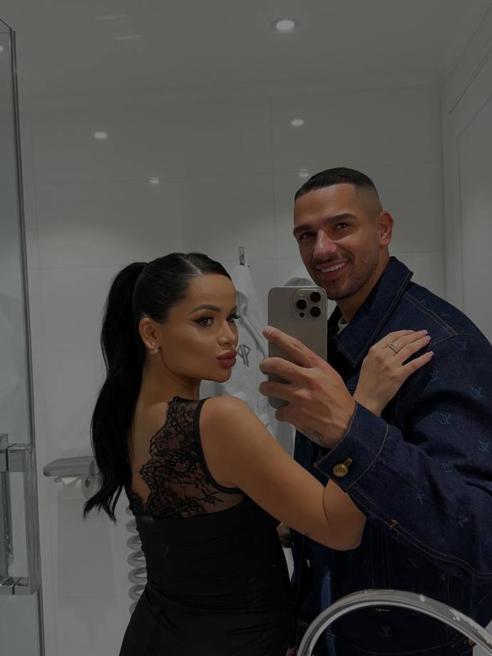 Kerol Nguyen s přítelem Adrianem Križanem. 