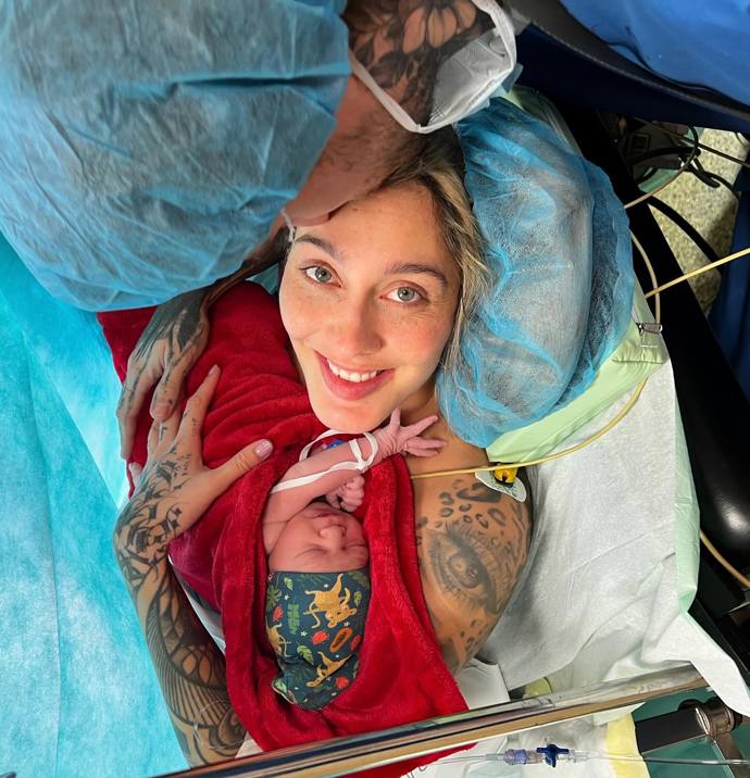 Kateřina Klinderová porodila letos v dubnu. 