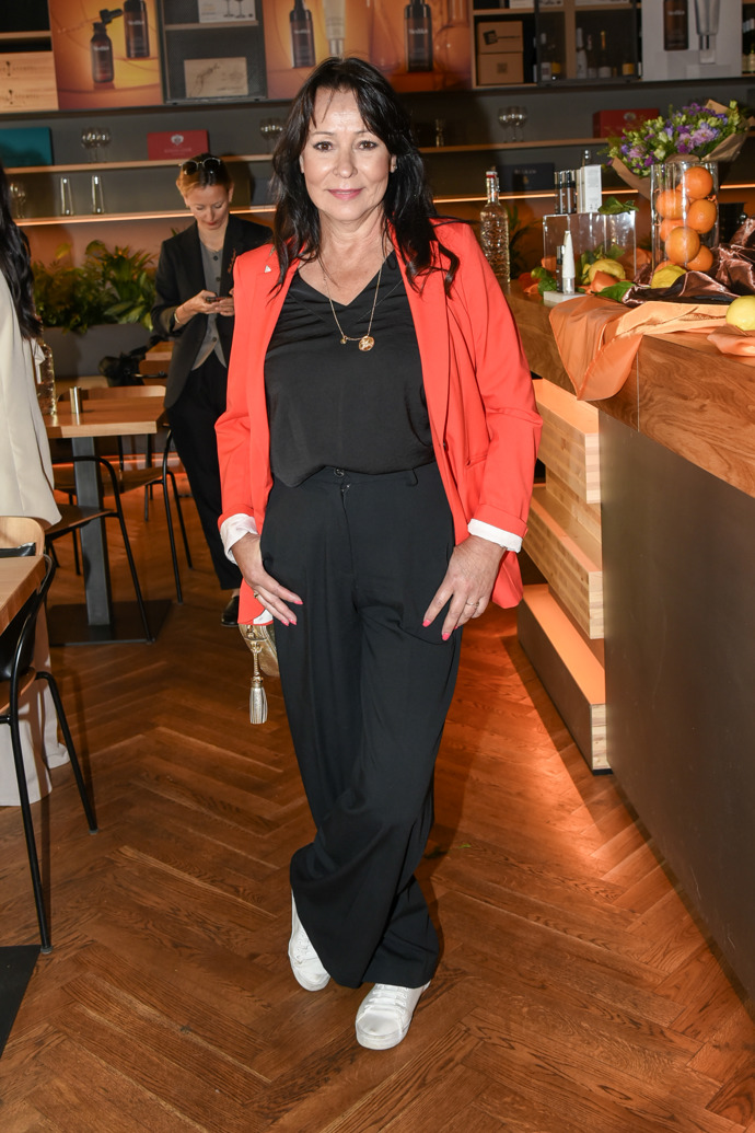 Bílé tenisky nosila Heidi Janků v průběhu celého roku.