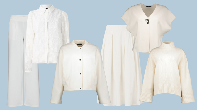 Andělsky bílá je barva roku 2026: Tyto kousky v odstínu Cloud Dancer si můžete pořídit už teď