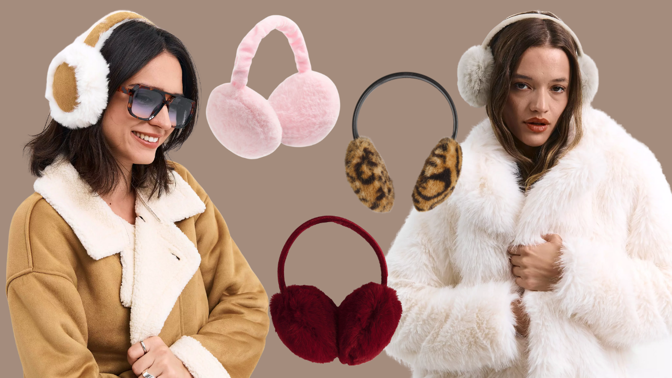 Klapky na uši se letos oblékly do kožešiny: 24 nejstylovějších modelů, které vám navíc nezničí účes