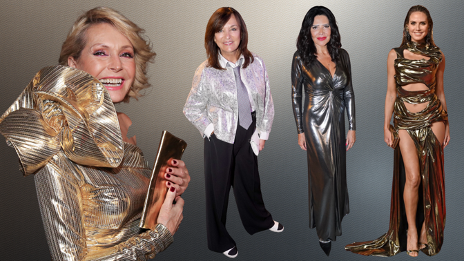 Metalické kousky k večírkům patří, na tohle ale pozor: Ukážeme vám, jak lesk nosit luxusně a kdy už vypadá lacině
