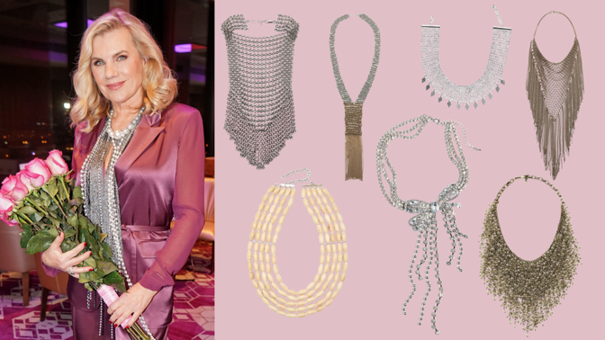 Leona Machálková zvolila obří šperk, který nahradí i top: Výrazné náhrdelníky jsou hit a my víme, jak je nosit