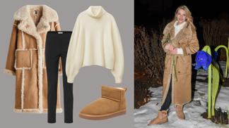 Outfit do pravé zimy nejen pro ženy 50+: Sabina Laurinová se ohřívá v trendy kožíšku a pohodlných válenkách